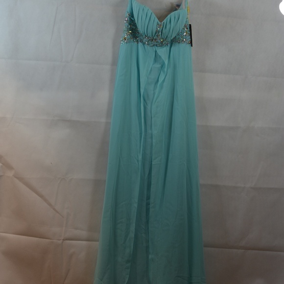 Sequin/Bead/Rhinestone Formal/Prom Dress SZ L NOX NWT - Picture 8 of 8